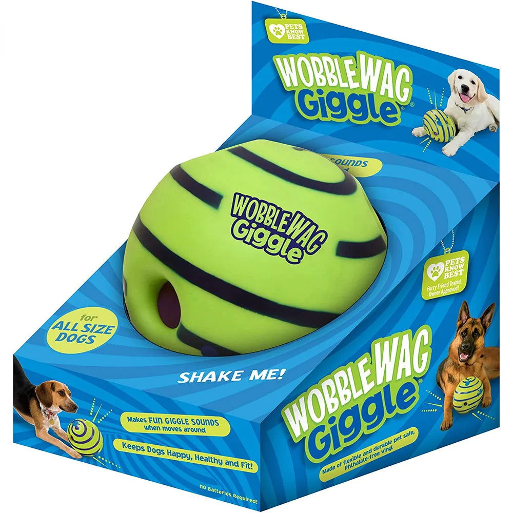 Divertidísima pelota interactiva para perros con sonidos chistosos - El rincón de Dolly y Chilo