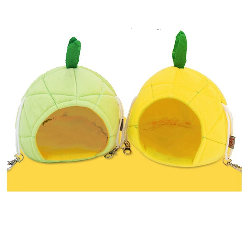 Reconfortante cama pequeña para dormir con forma de piña (Tamaño:15*14.5*18cm) - El rincón de Dolly y Chilo
