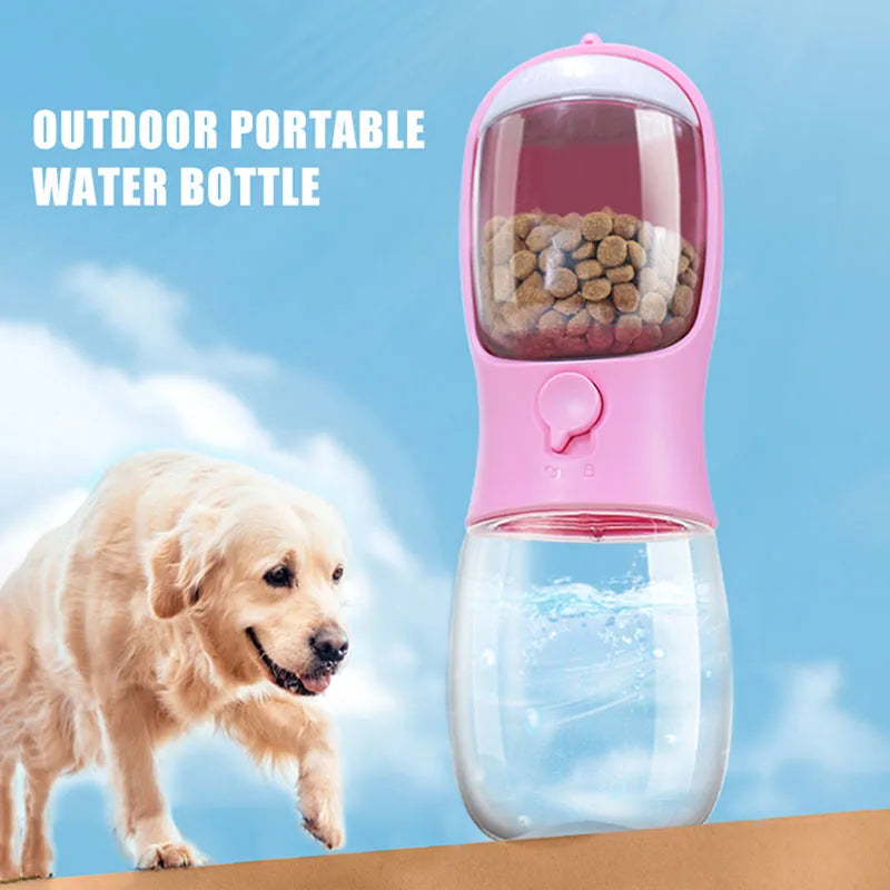 Súper dispensador de comida y agua 2 en 1 para perros y gatos. - El rincón de Dolly y Chilo