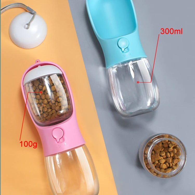 Súper dispensador de comida y agua 2 en 1 para perros y gatos. - El rincón de Dolly y Chilo