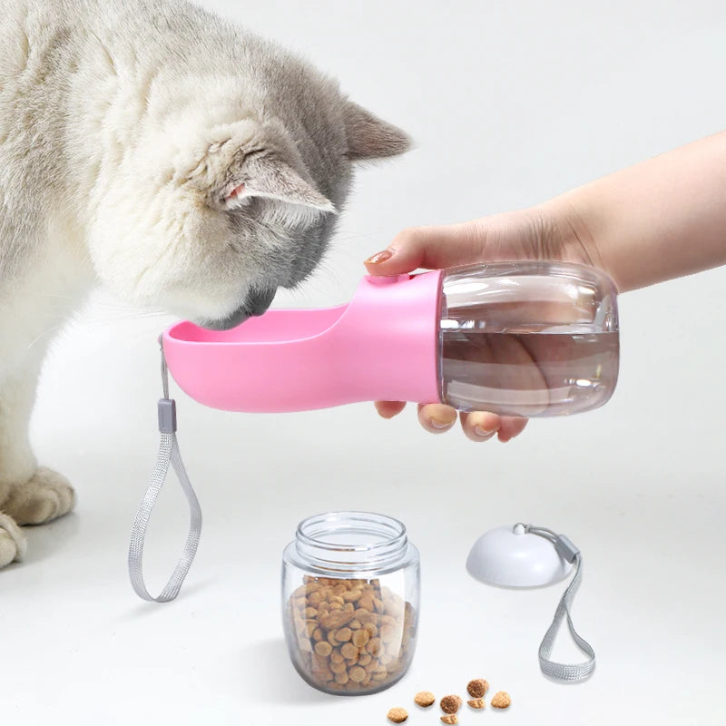 Súper dispensador de comida y agua 2 en 1 para perros y gatos. - El rincón de Dolly y Chilo
