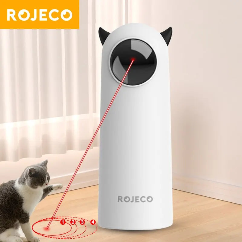 Juguete interactivo con laser LED ROJECO - El rincón de Dolly y Chilo